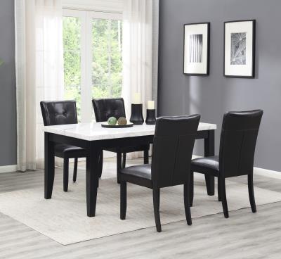 DINING TABLE & 4 CHAIRS