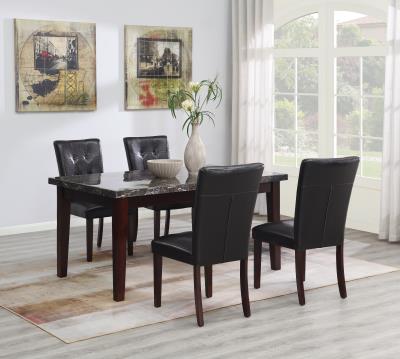 DINING TABLE & 4 CHAIRS