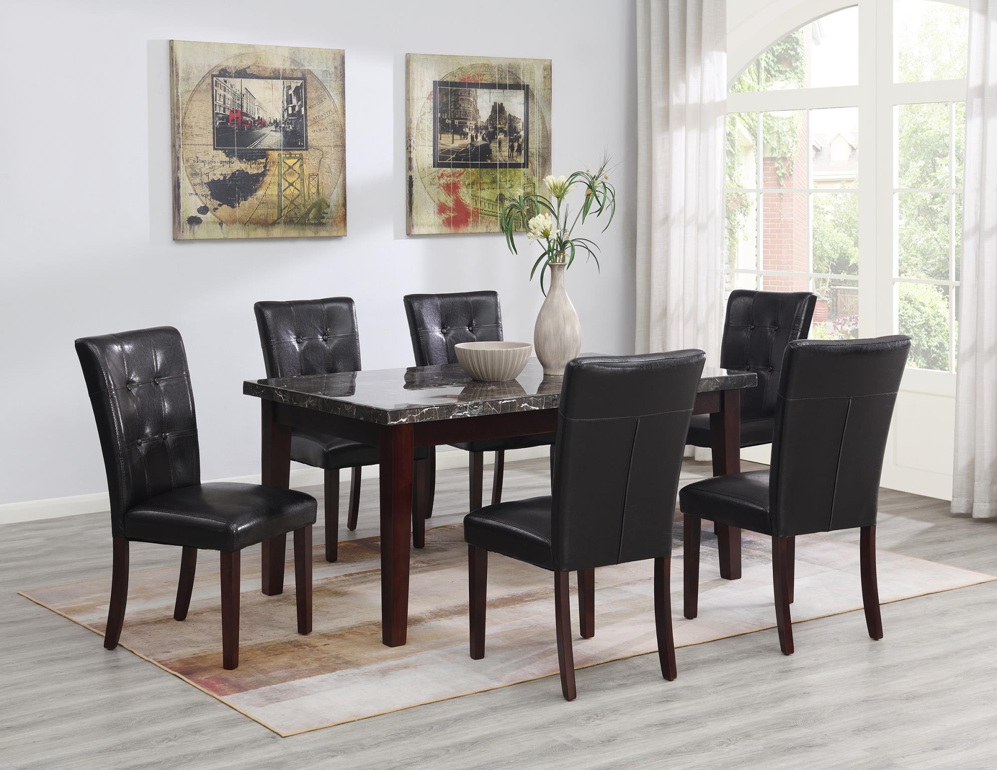DINING TABLE & 6 CHAIRS view 2