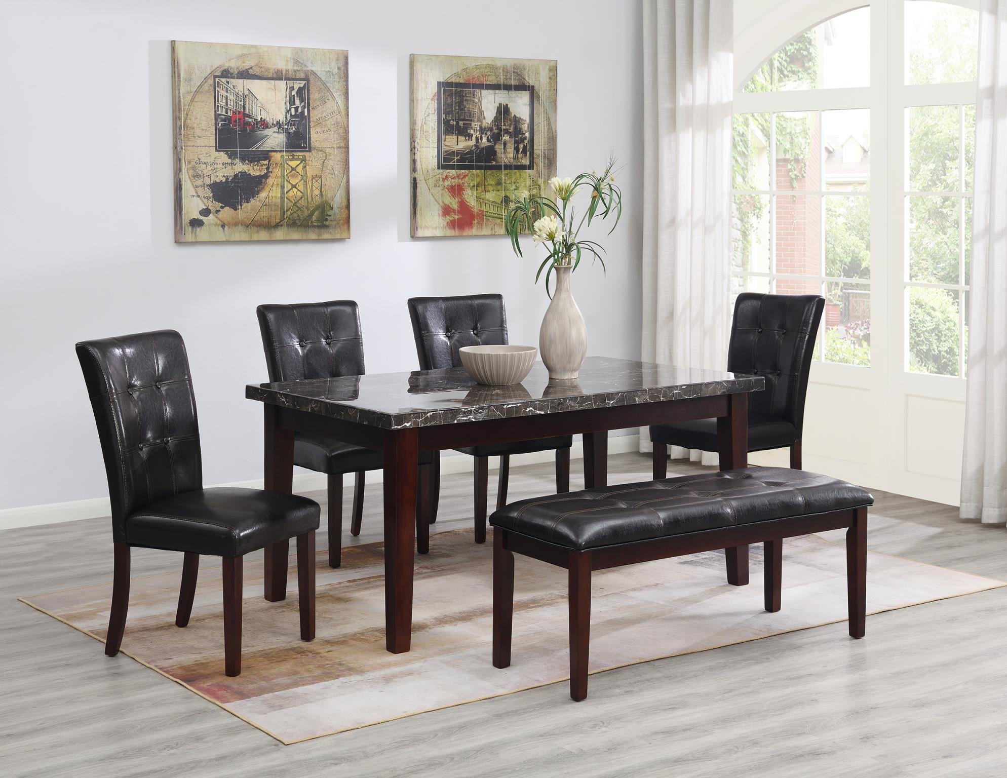 DINING TABLE & 6 CHAIRS view 3