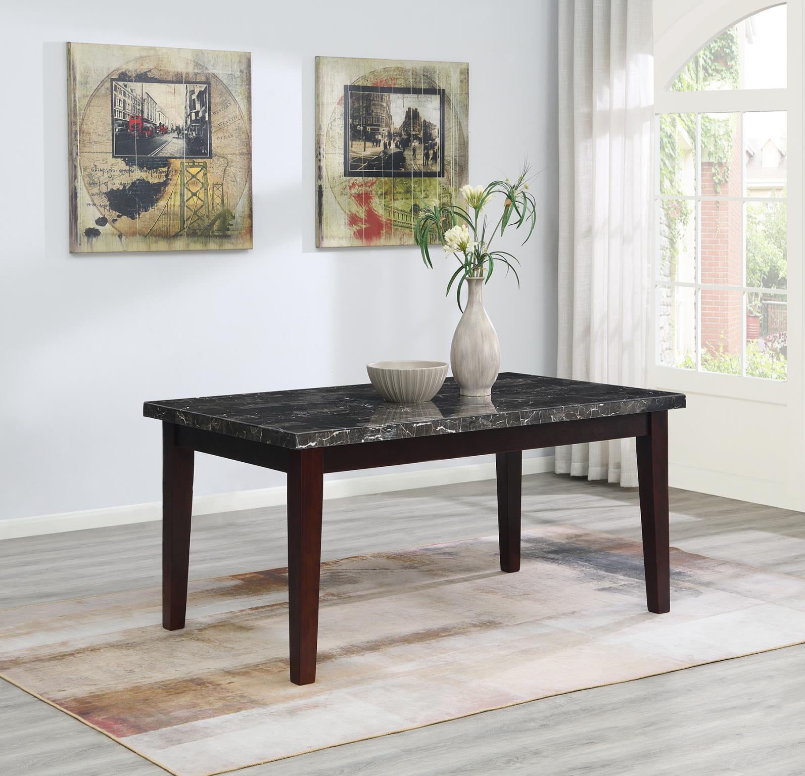 MARBLE DINING TABLE view 2