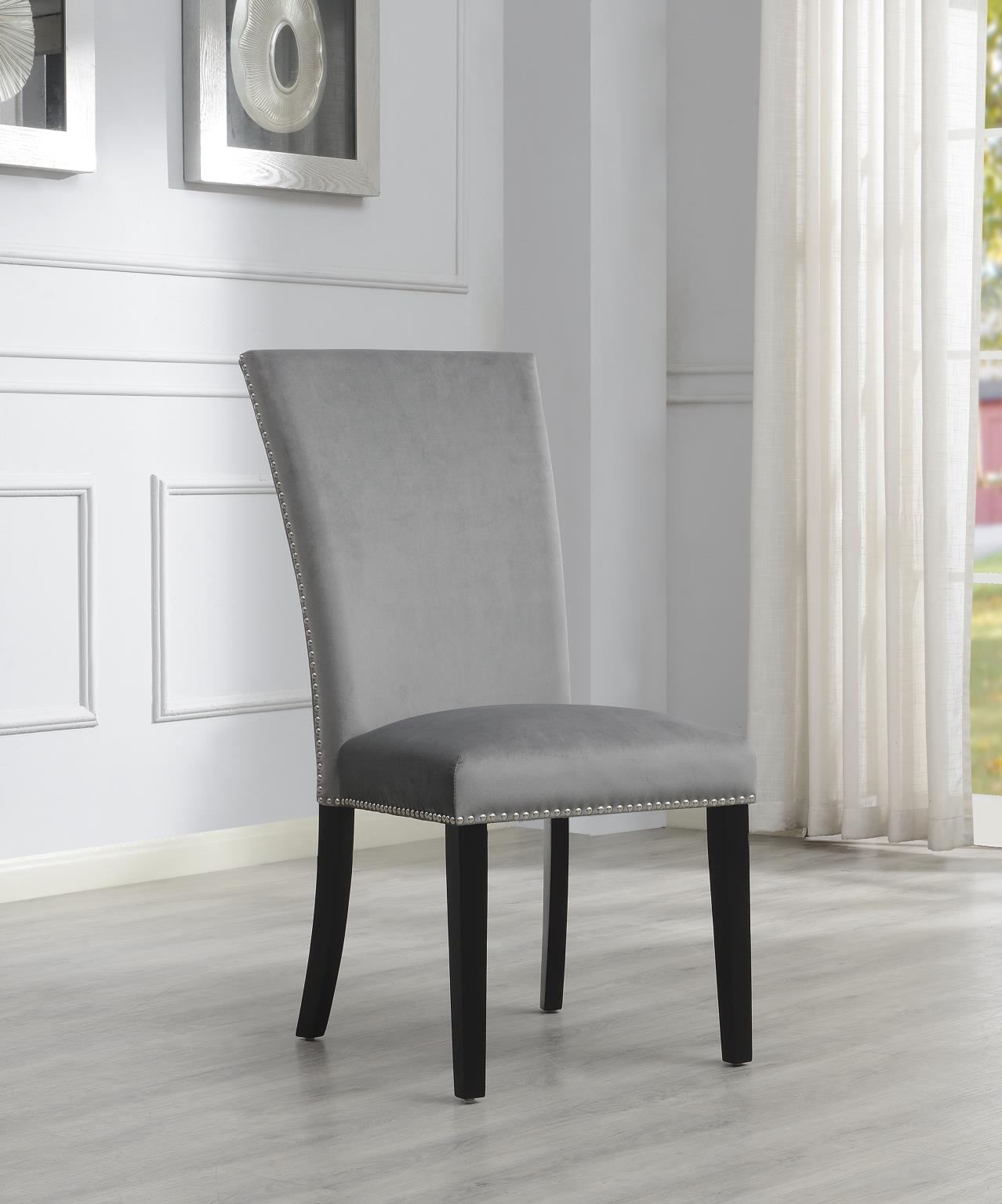 BLACK PU DINING CHAIR (PRICE PER CHAIR/MOQ 2) view 4