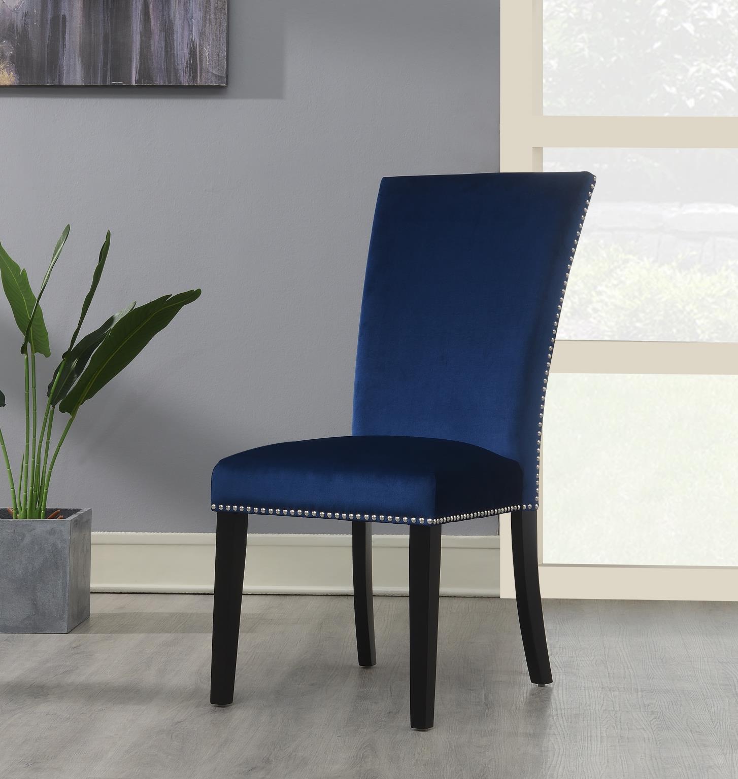 BLACK VELVET DINING CHAIR (PRICE PER CHAIR/MOQ 2) view 5