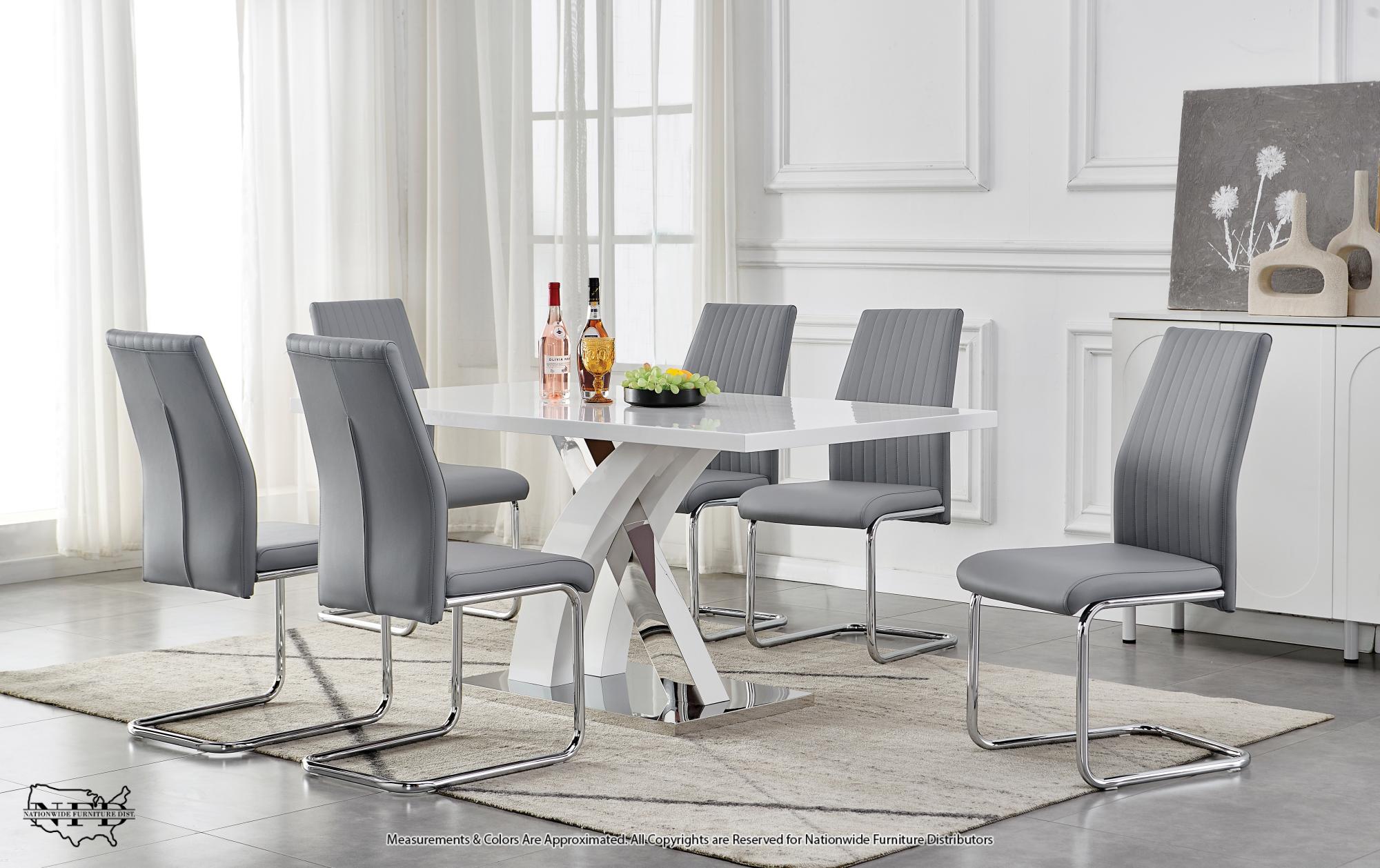 Table and 6 x Side Chair