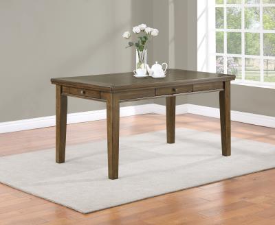 BROWN DINING TABLE