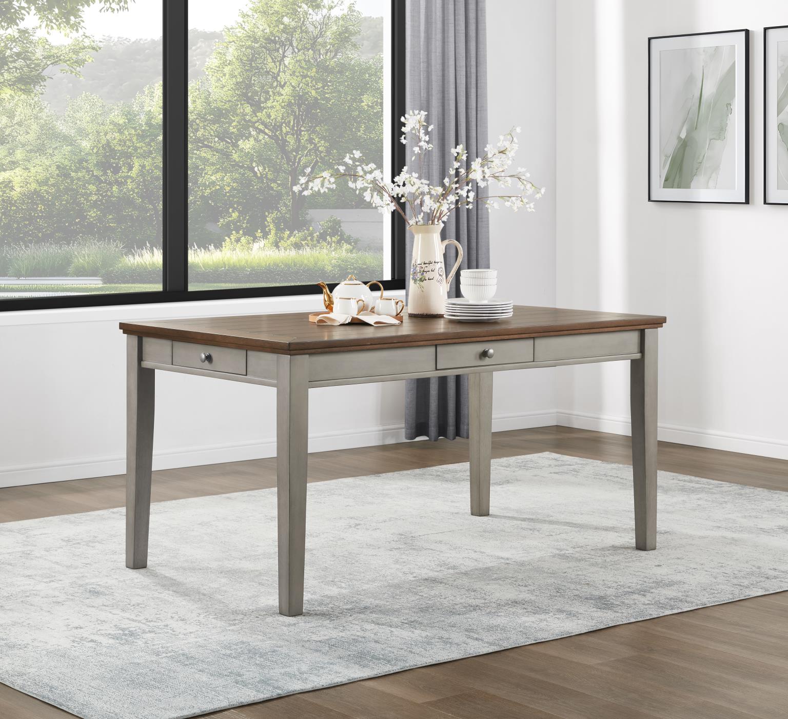 Dining Table & 4 Side Chairs view 4