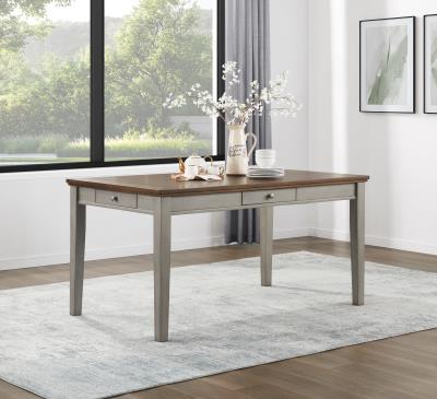 GRAY DINING TABLE