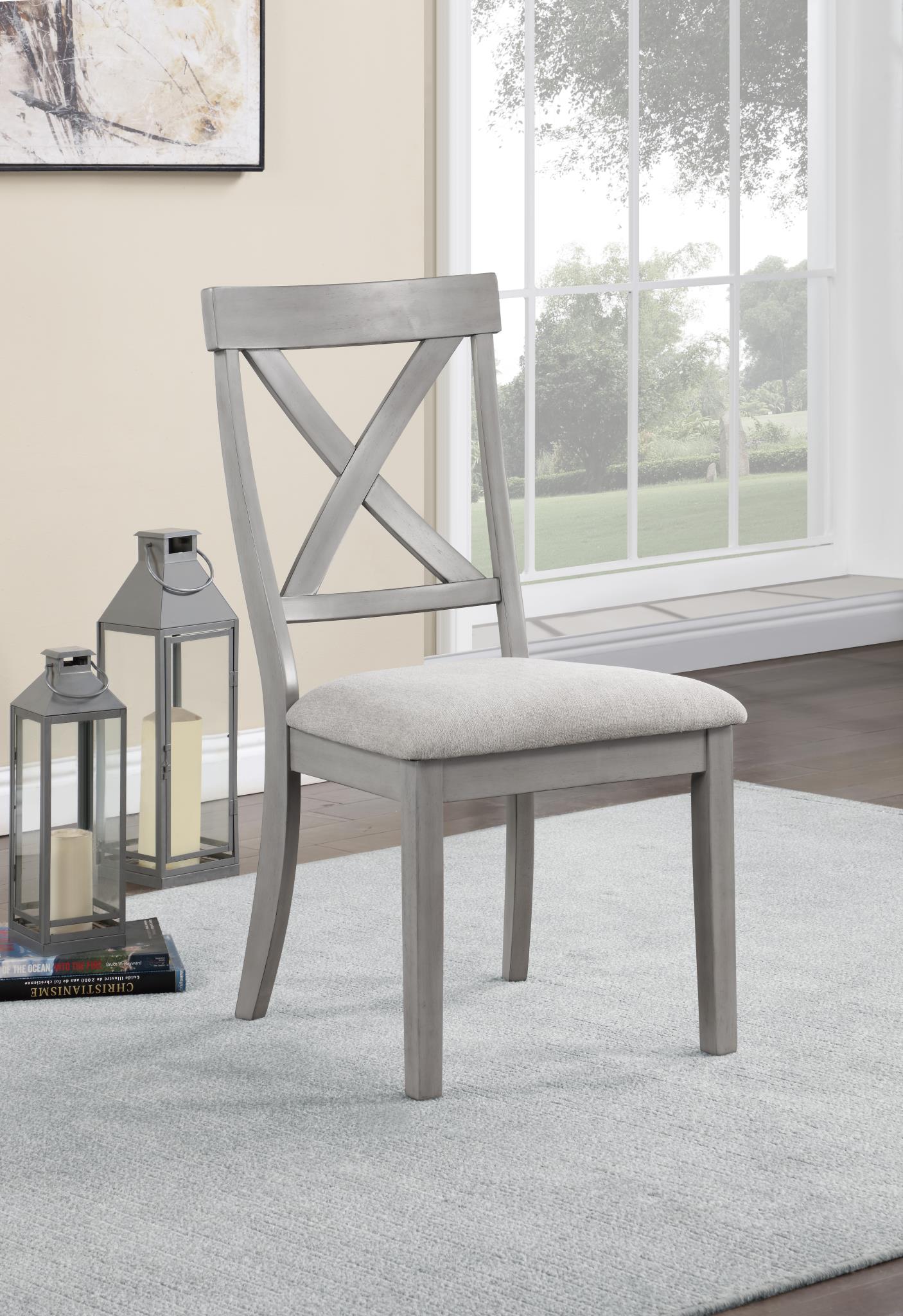 GRAY DINING UPH SIDE CHAIR (PRICE PER CHAIR/MOQ 2) view 2