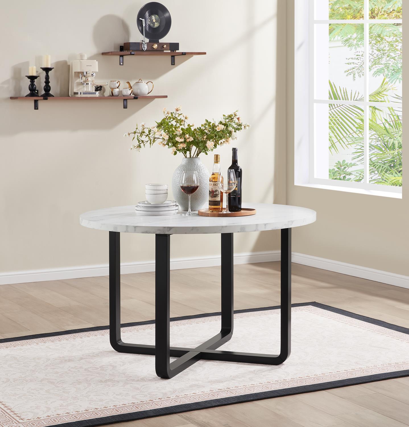 BLACK DINING SIDE CHAIR view 4