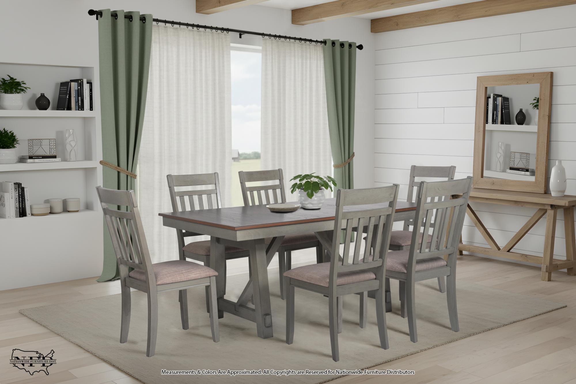 Table and 6 x Side Chair