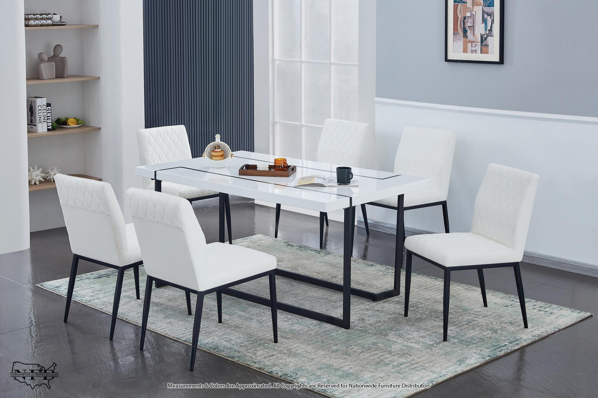 Table and 6 x Side Chair