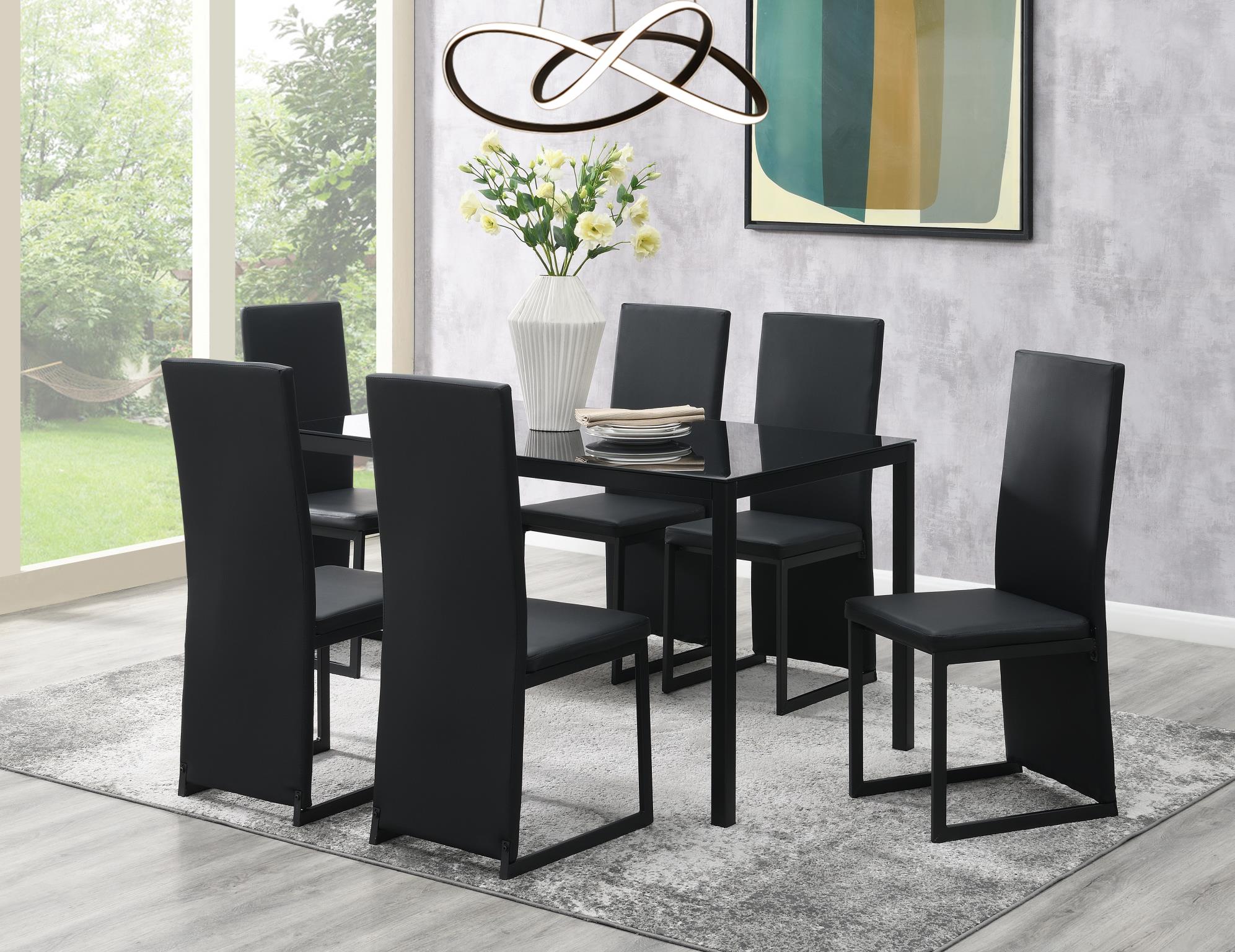 TABLE & 6 CHAIRS view 2