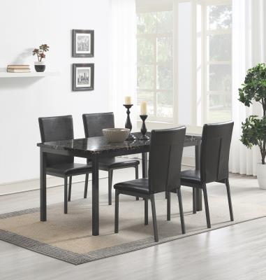 DINING TABLE & 4 CHAIRS