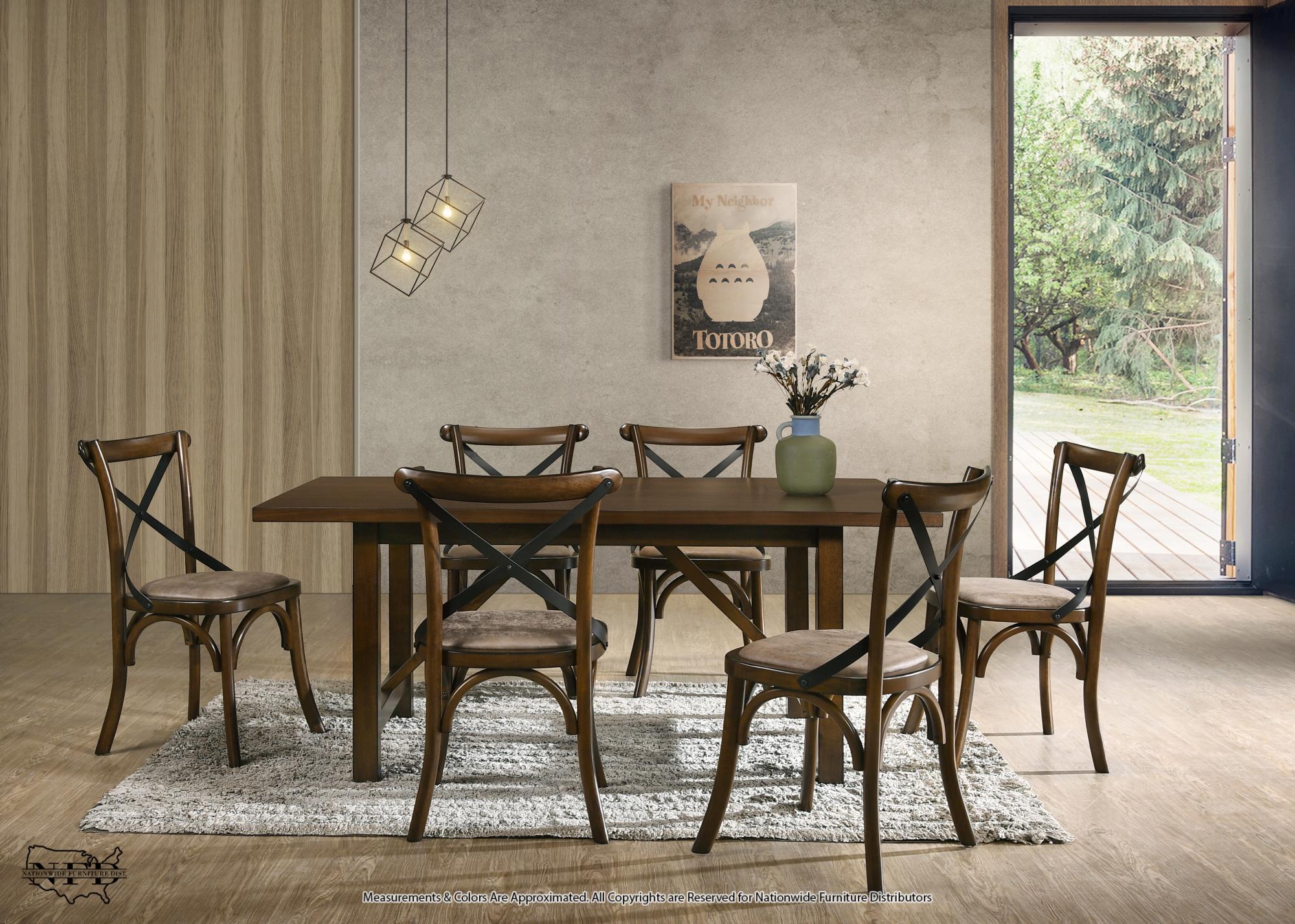 Table and 6 x Side Chair