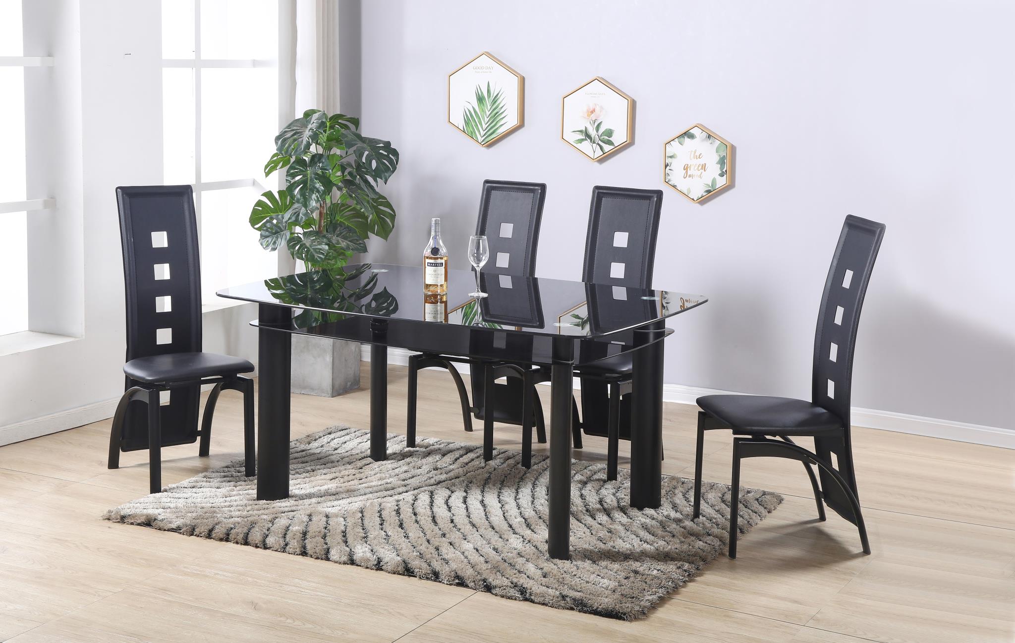 TABLE & 4 CHAIRS view 2