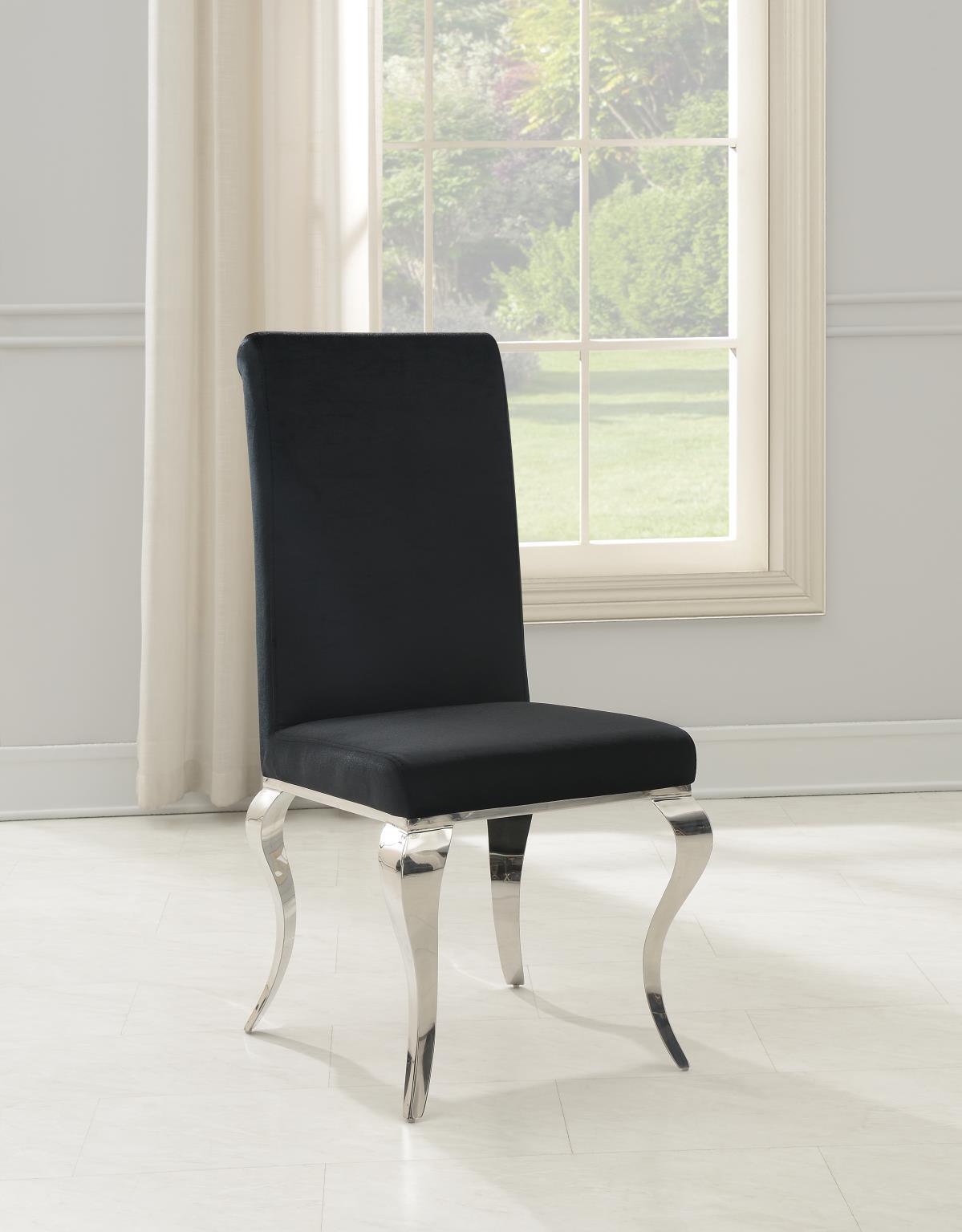 BLACK DINING CHAIR (PRICE PER CHAIR/MOQ 2) view 2