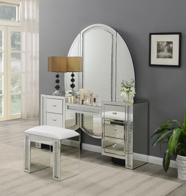 GLAMOUR VANITY W/MIRROR
