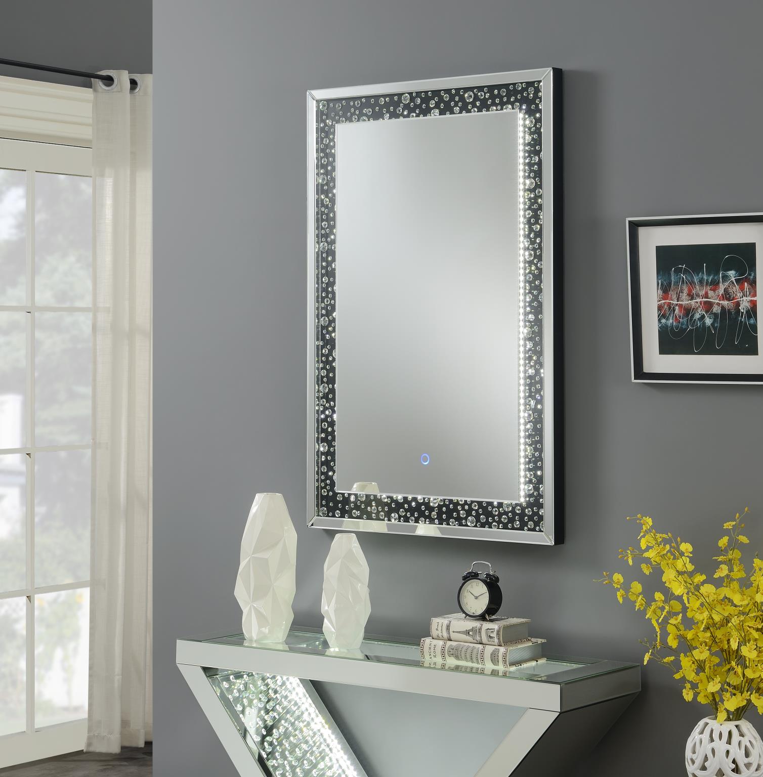 GLAMOUR LED WALL DECOR MIRROR view 2