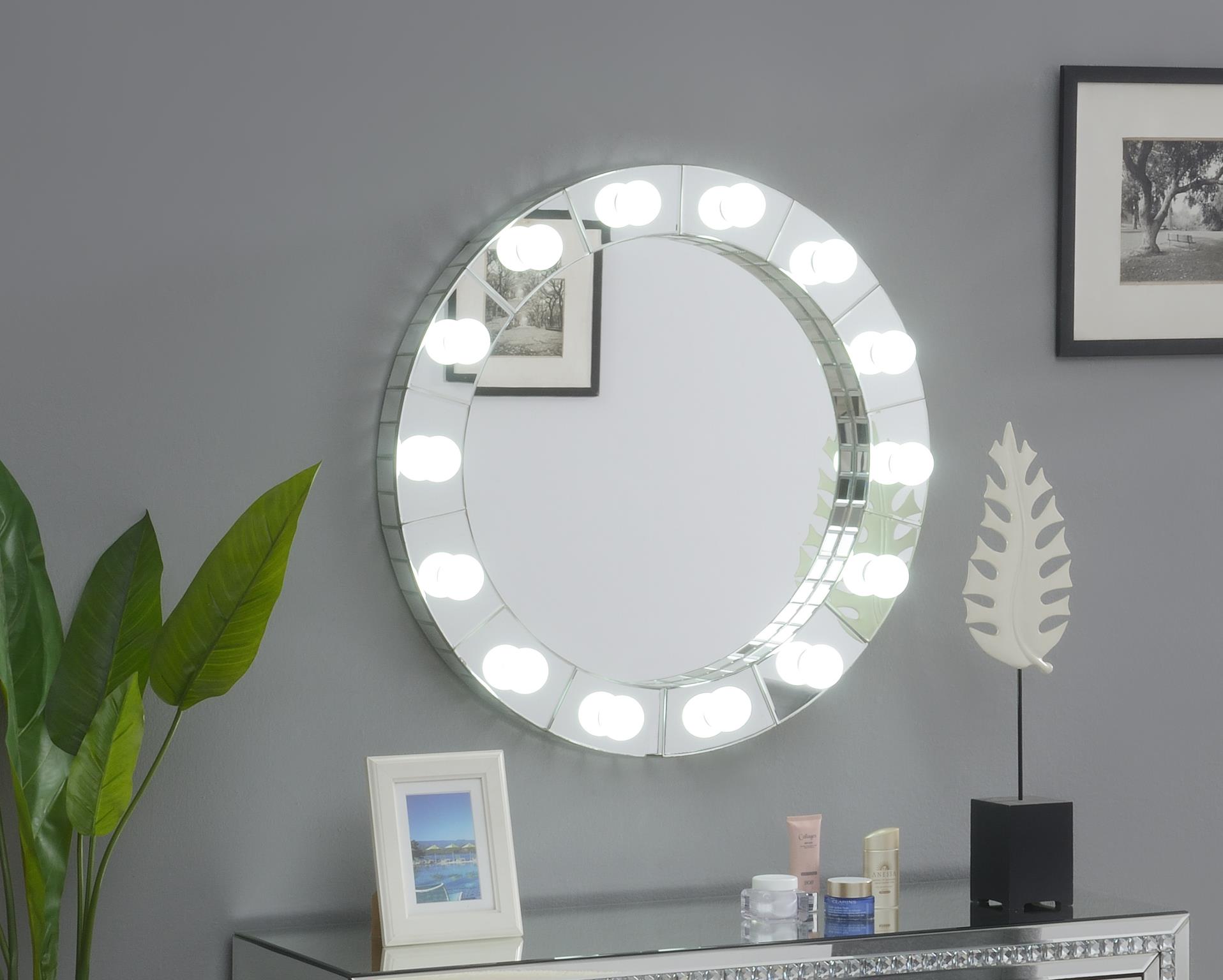 GLAMOUR LED WALL DECOR MIRROR view 2