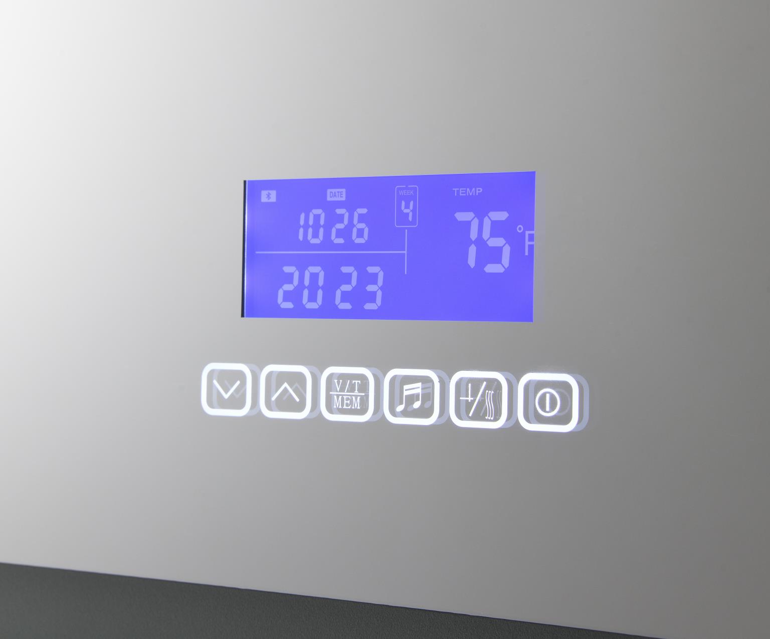 BLUETOOTH VANITY MIRROR view 4