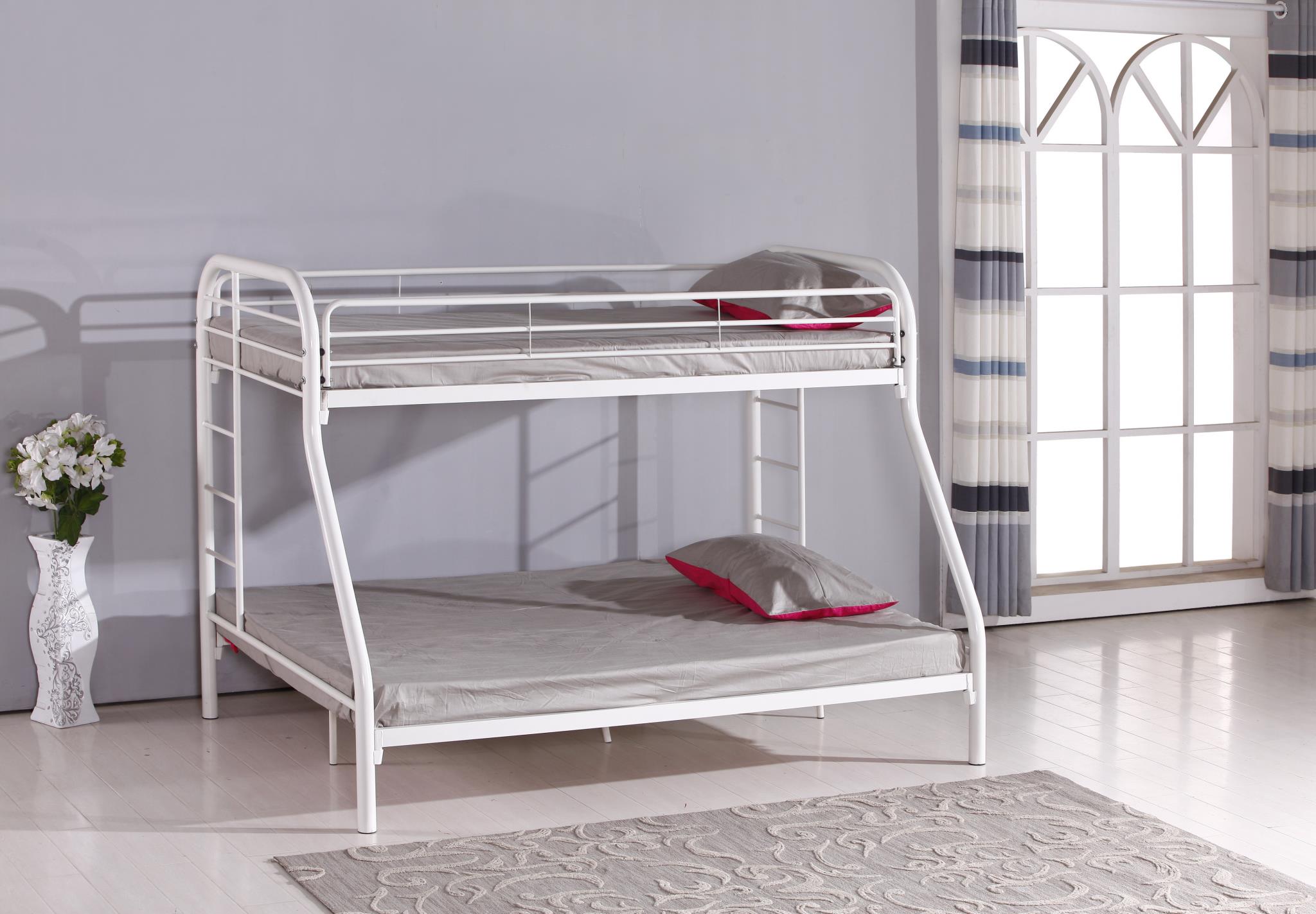 WHITE T/F BUNK BED view 2