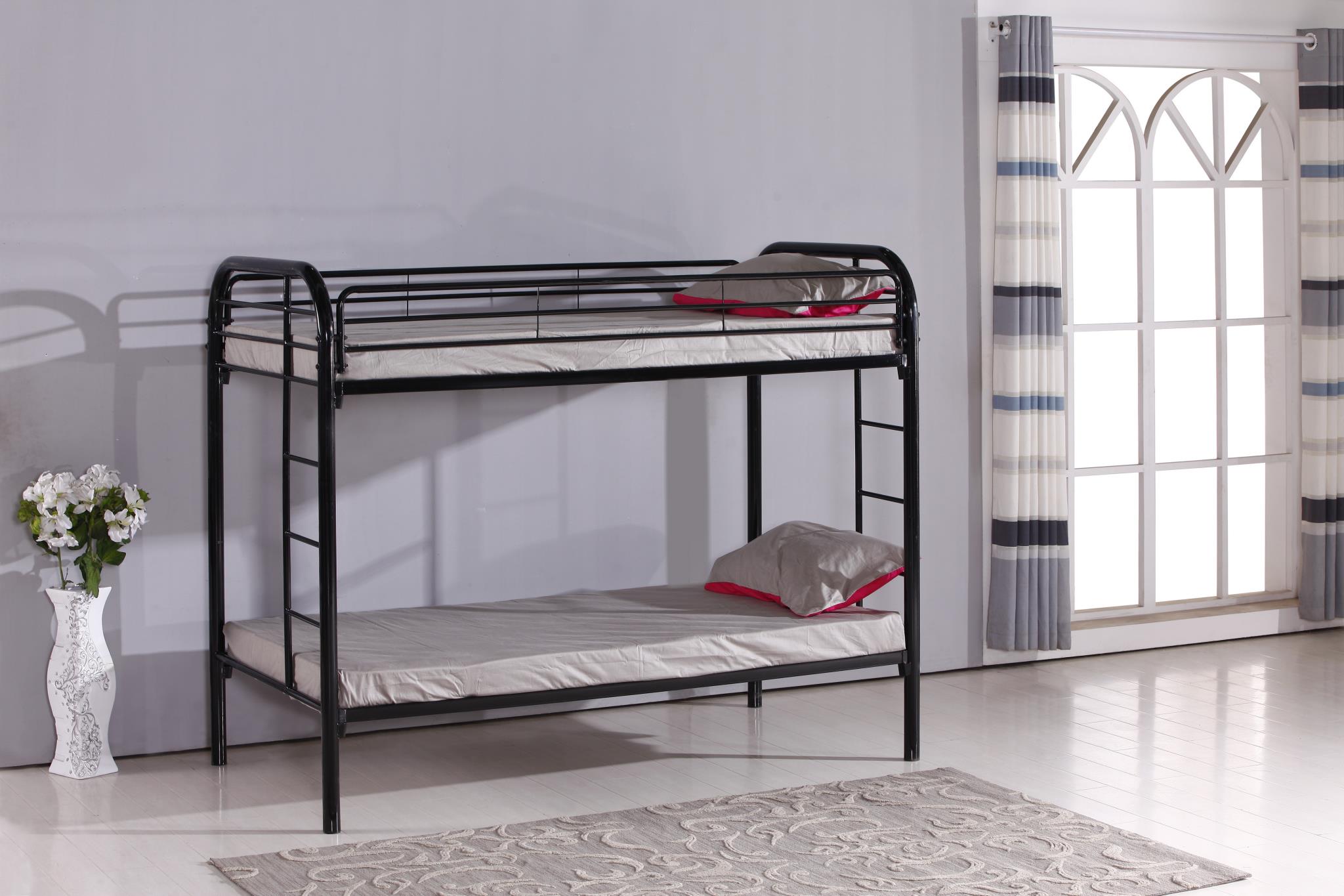 BLACK T/T BUNK BED view 2