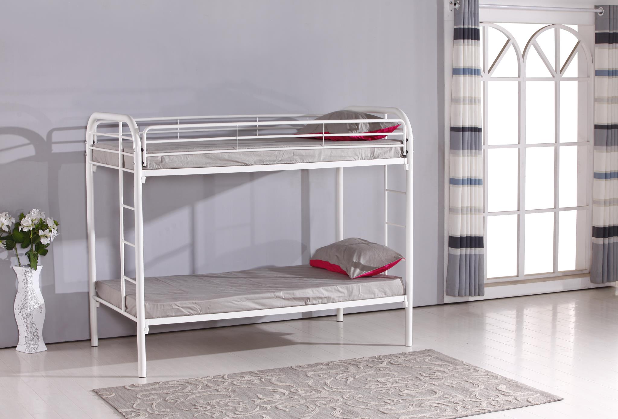 WHITE T/T BUNK BED view 2