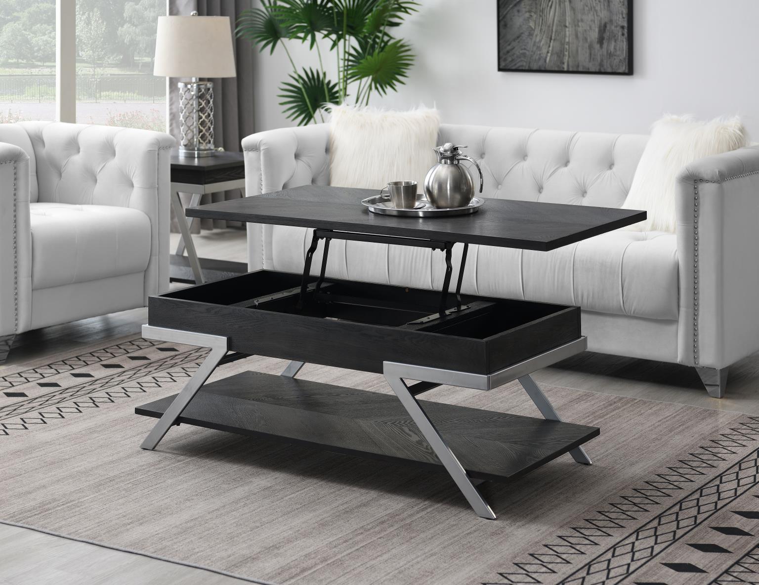 GRAY COFFEE TABLE view 2