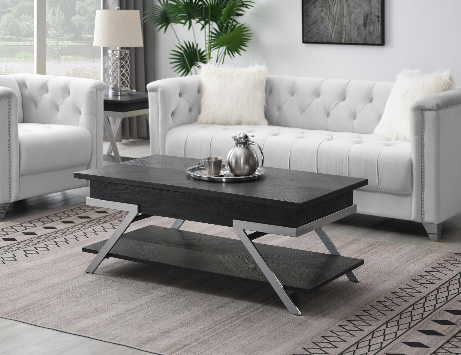 GRAY COFFEE TABLE view 3