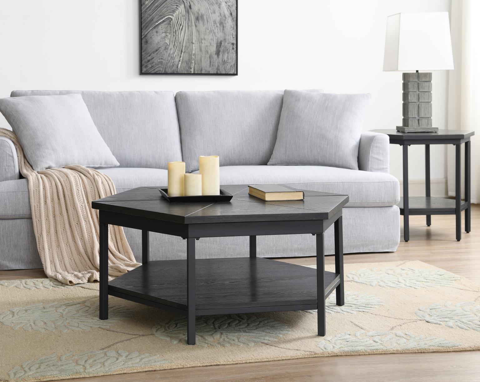 GRAY COFFEE TABLE view 3