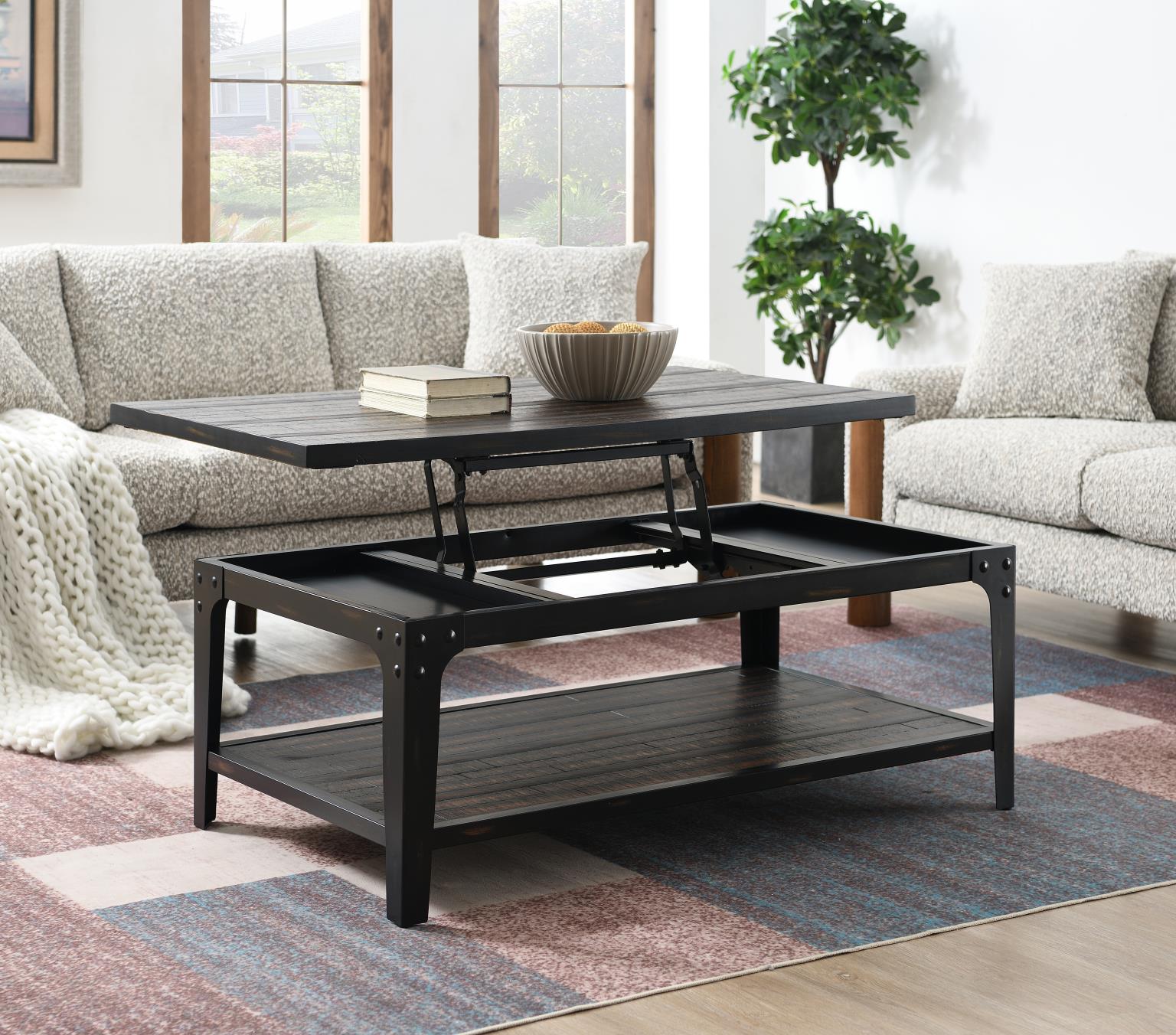 LIFT-TOP COFFEE TABLE view 2