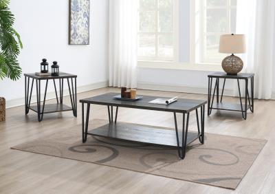 COFFEE TABLE - 2 END TABLES