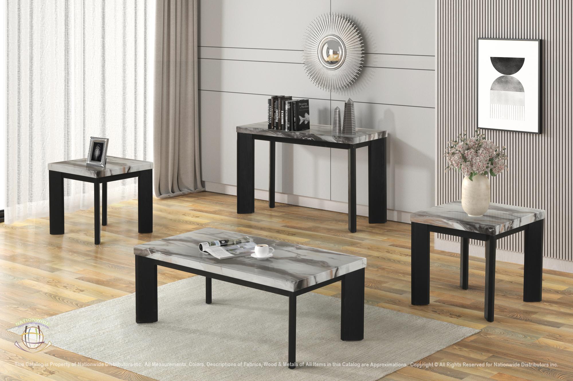 Cocktail & 2 End Tables