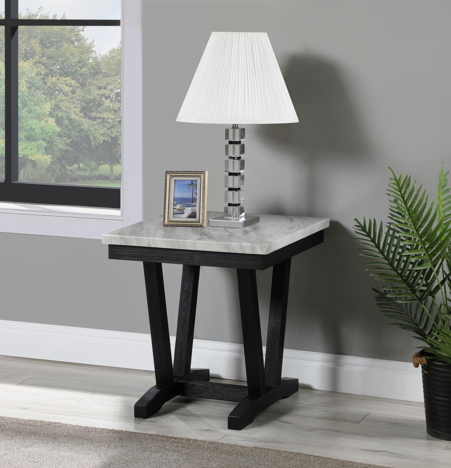 WHITE TOP 3 PK TABLE SET (3/CN) view 4