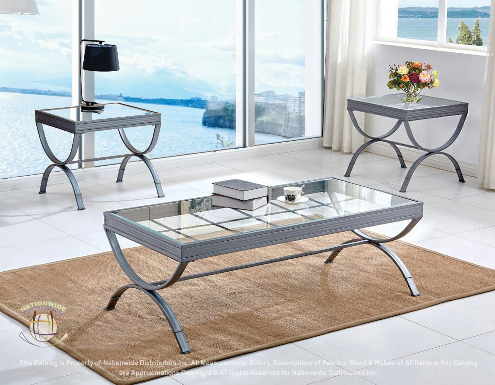 Cocktail & 2 End Tables