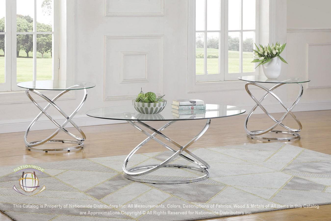 Cocktail & 2 End Tables