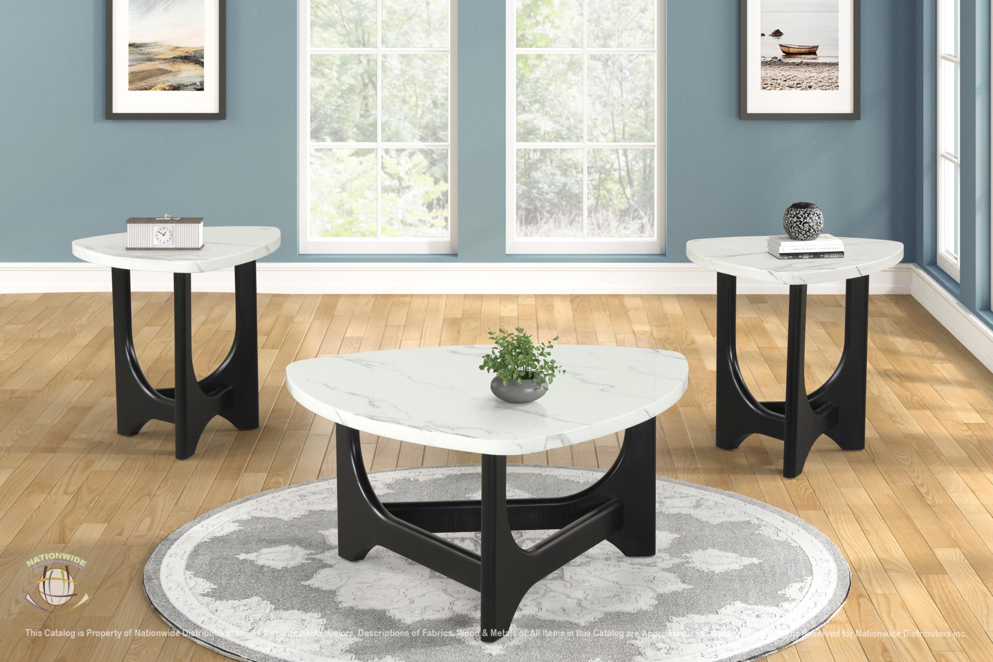 Cocktail & 2 End Tables