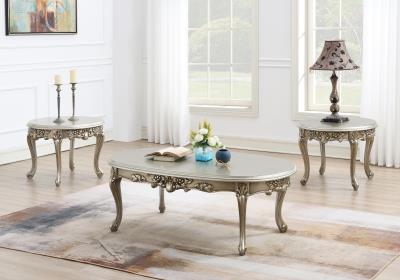 COFFEE TABLE - 2 END TABLES