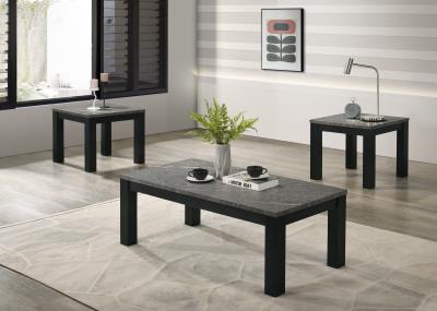 MELAMINE TOP 3 PK TABLE SET (3/CN)