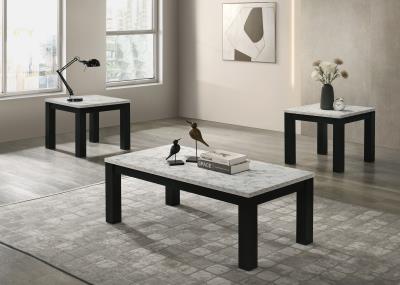 MELAMINE TOP 3 PK TABLE SET (3/CN)
