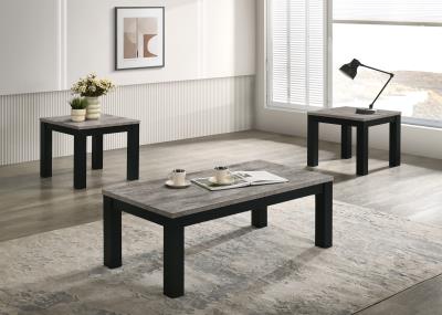 MELAMINE TOP 3 PK TABLE SET (3/CN)