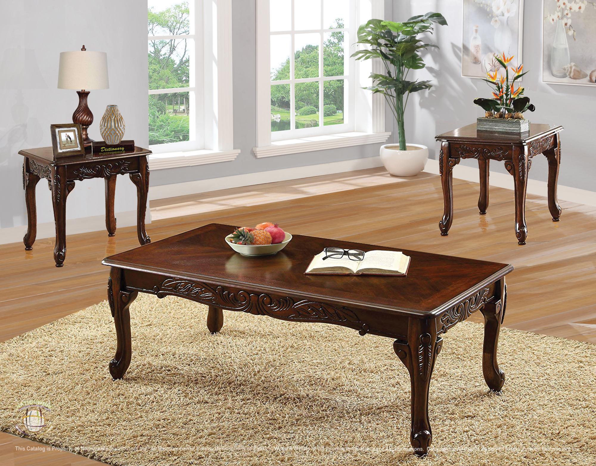 Cocktail & 2 End Tables
