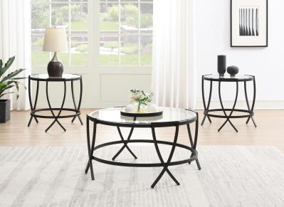 PEPPER  COFFEE TABLE & 2 END TABLE