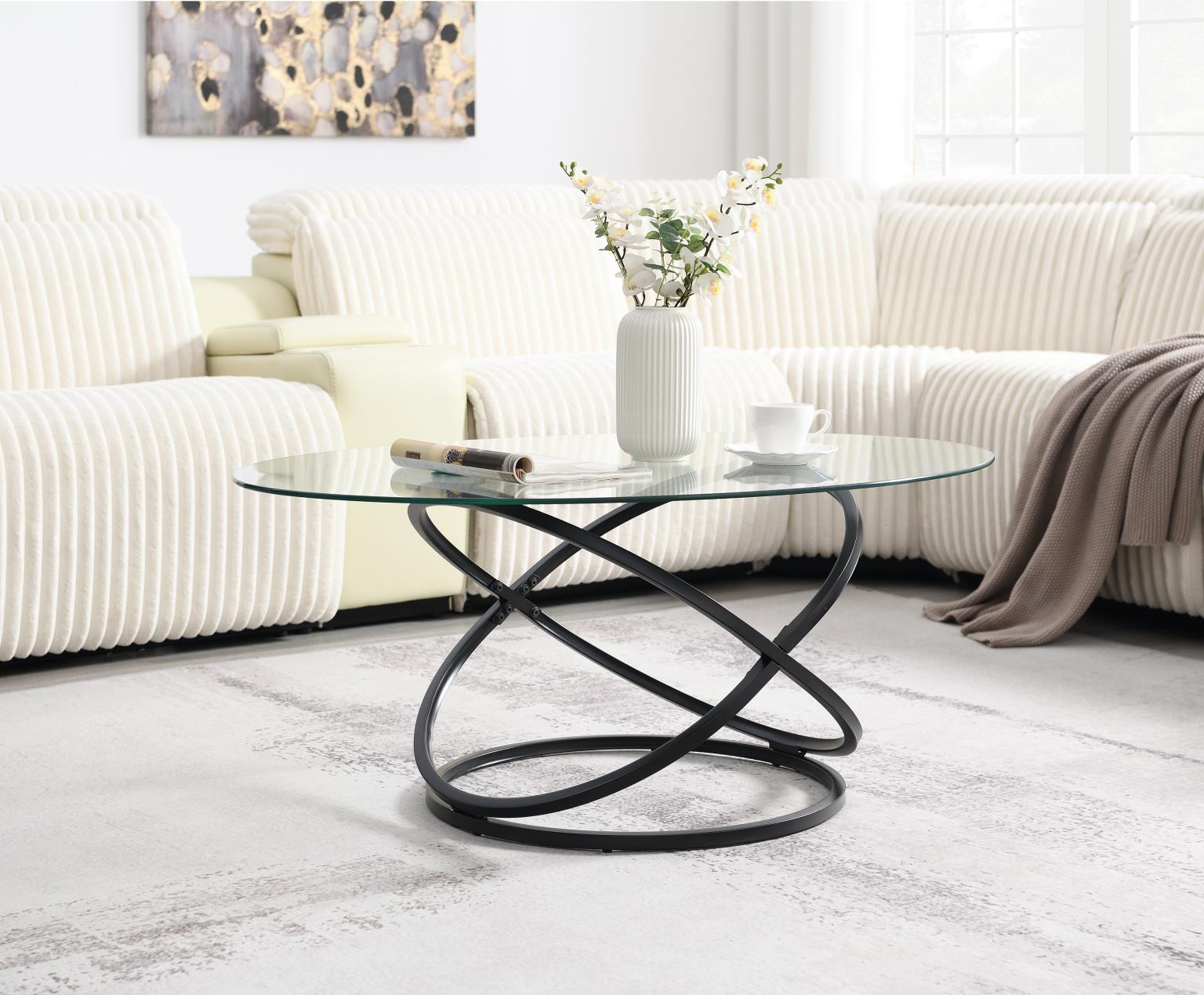 BLACK 3 PK TABLE SET (3/CN) view 3