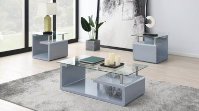 GRAY COFFEE TABLE