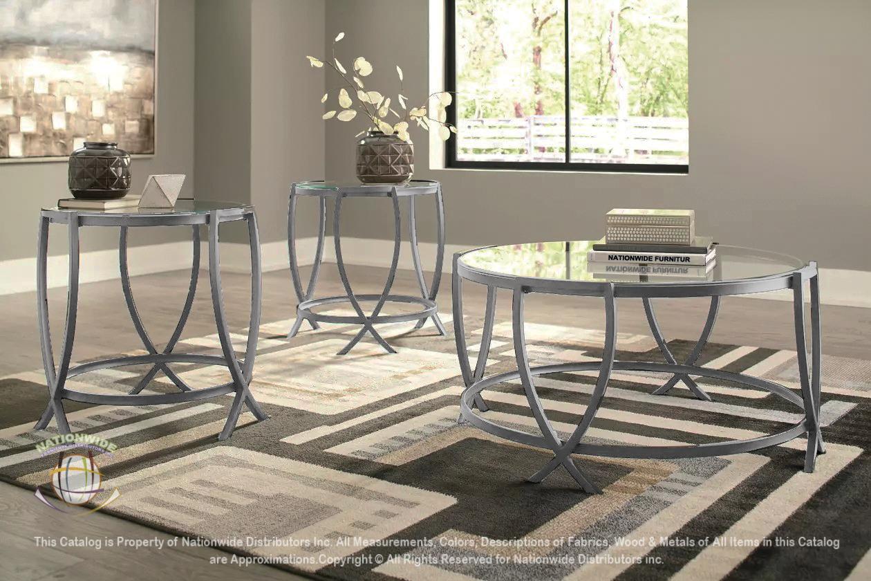 Cocktail & 2 End Tables