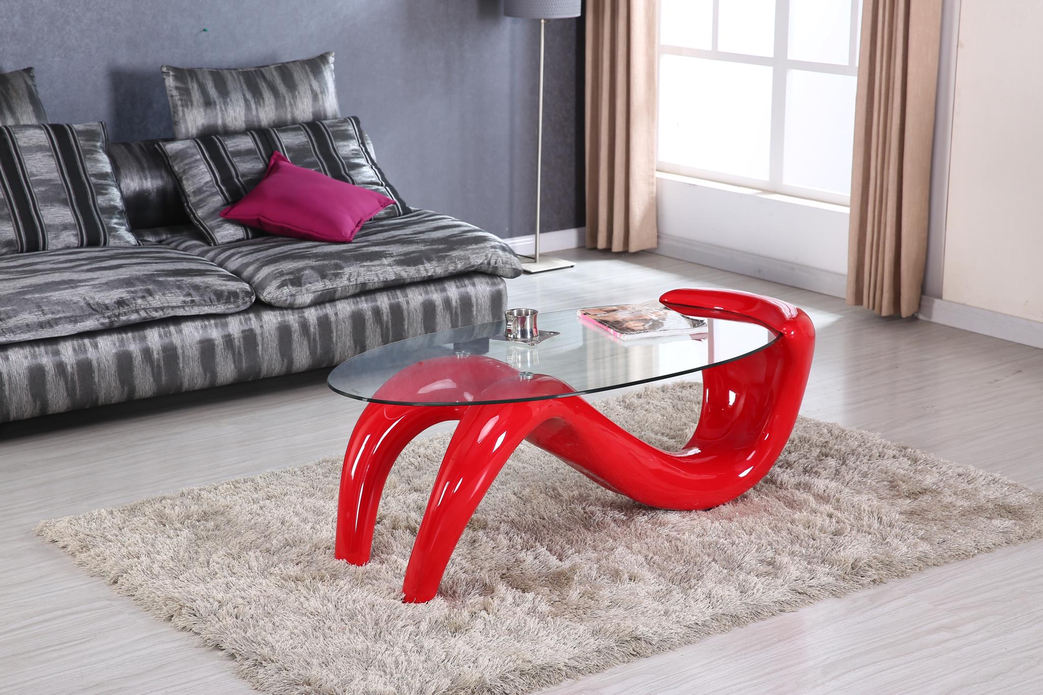 RED COFFEE TABLE view 2