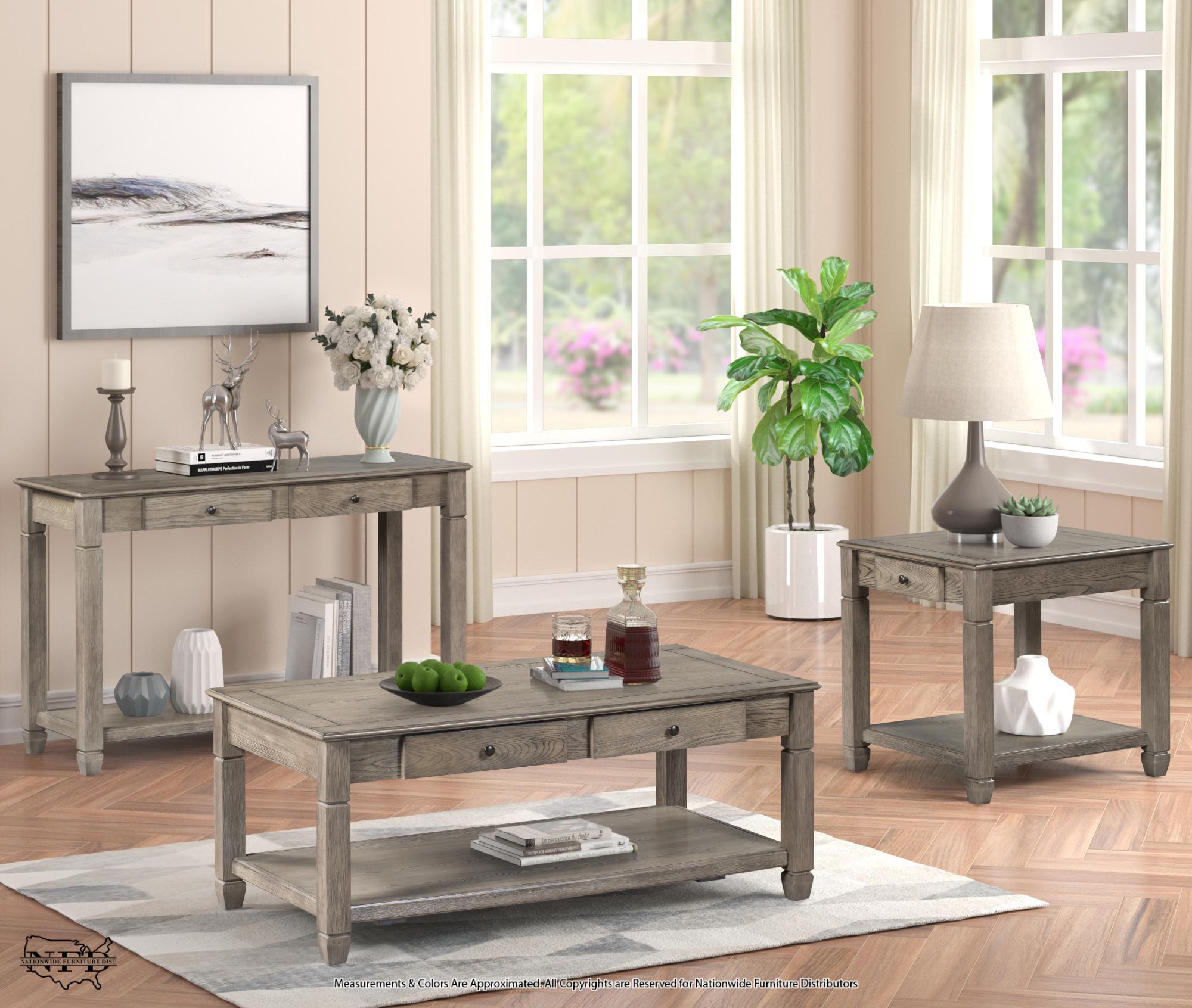Coffe Table and 2 x End Table