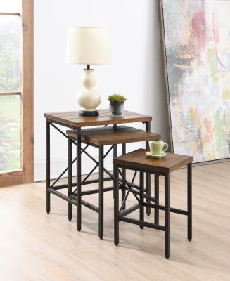PEPPER 3 PC NESTING TABLES