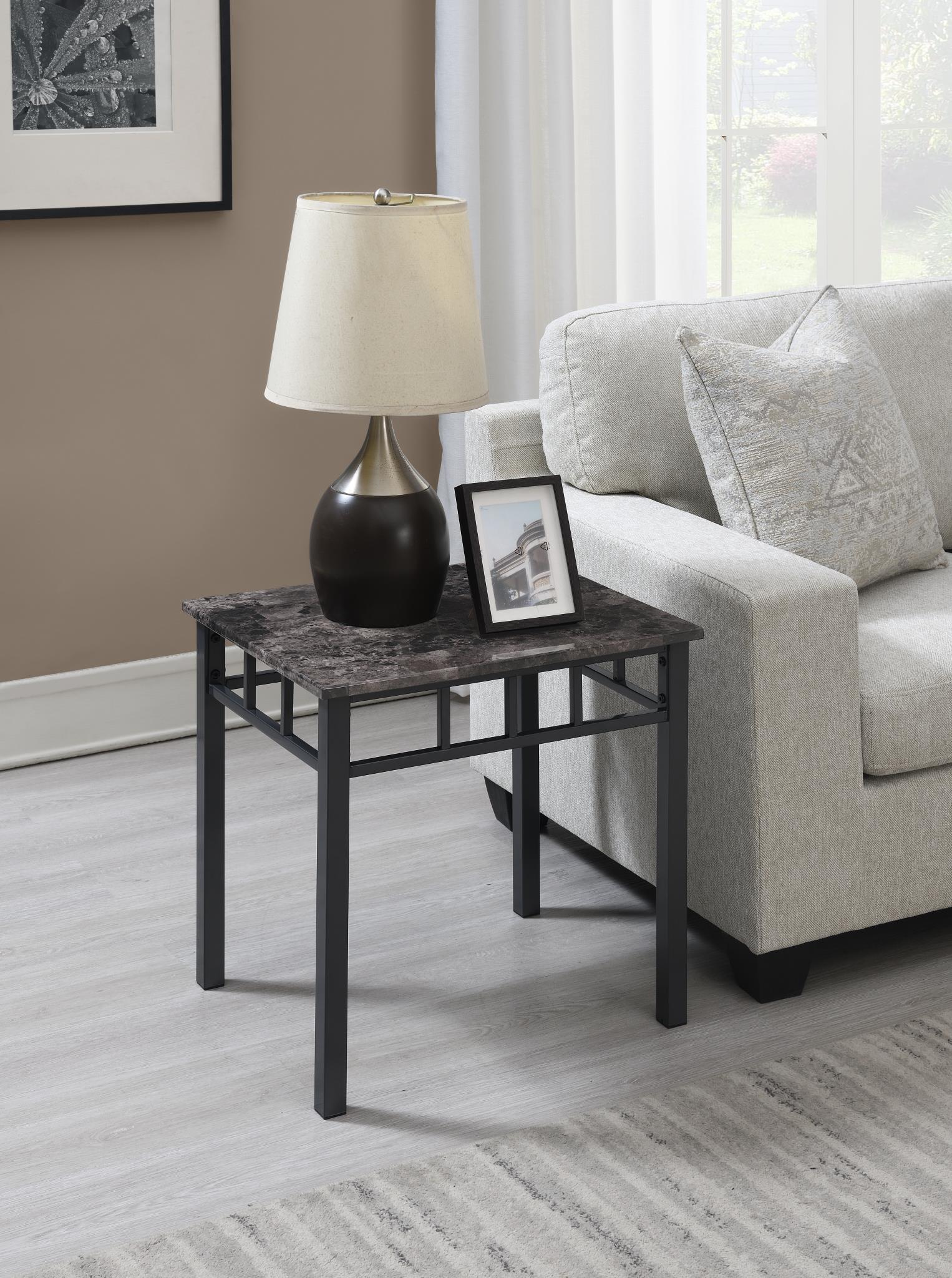 GRAY 3 PK TABLE SET (3/CN) view 3